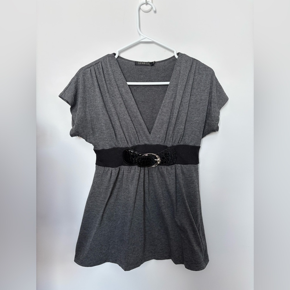 Top with belt detail